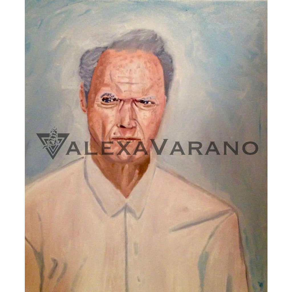 Clint Eastwood Print Original Painting