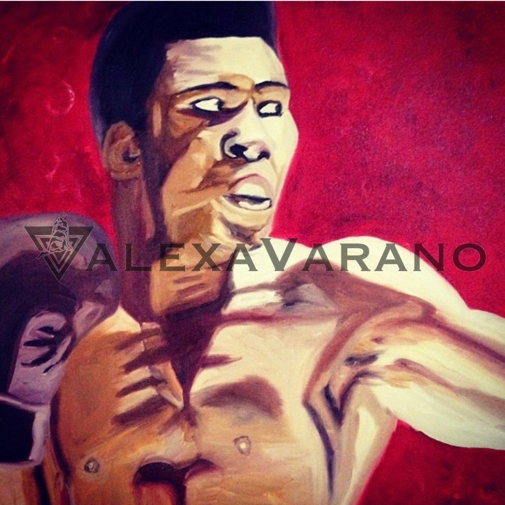 Muhammed Ali Print Original Painting