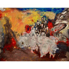 Sheeple Print Original Painting