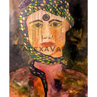 Snake Crown Print Original Painting